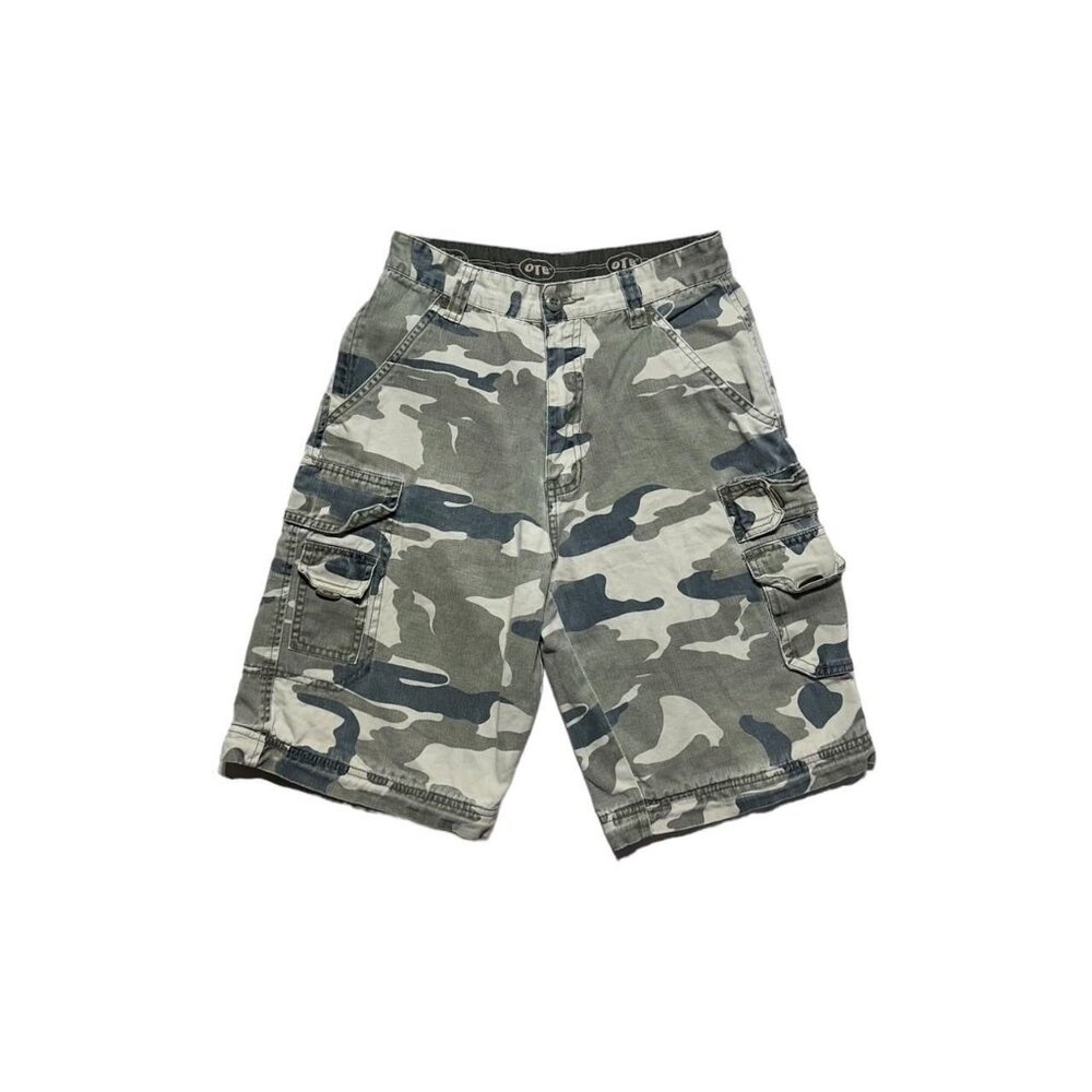 Vintage OTB Camouflage Cargo Shorts